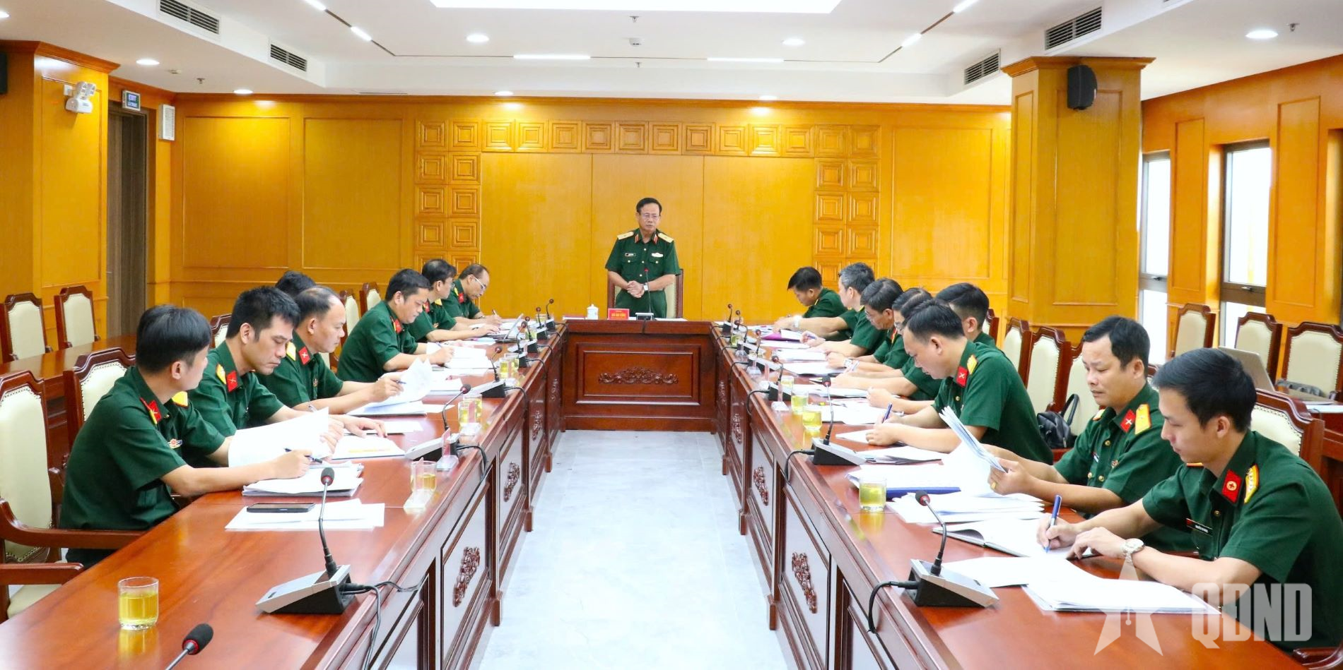 Quân khu 5 làm việc với các bệnh viện về phương án tự chủ tài chính